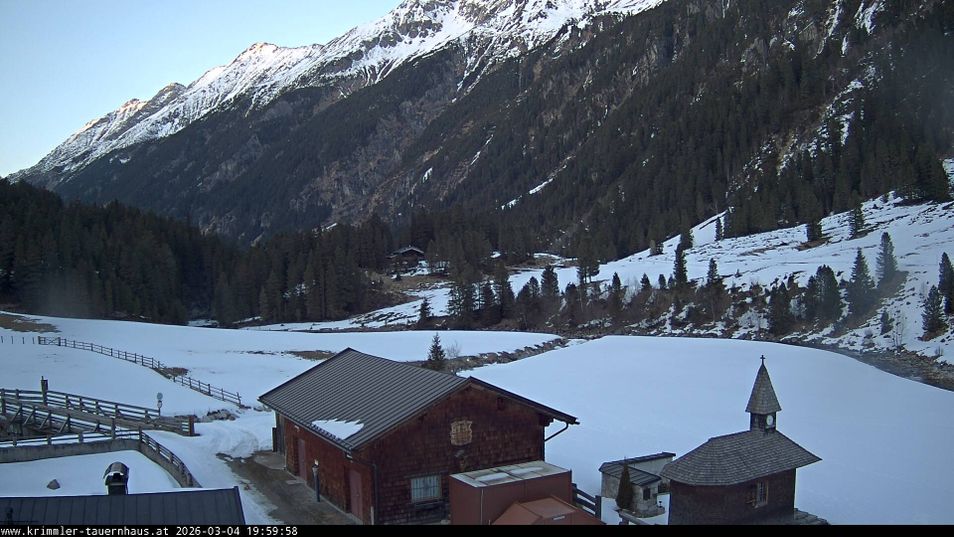 Webcam mit dem Standort: Krimmler Tauernhaus - Webcam Nord