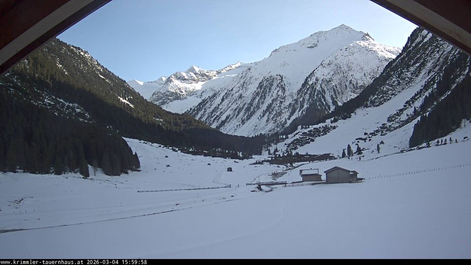 Webcam mit dem Standort: Krimmler Tauernhaus - Webcam Süd