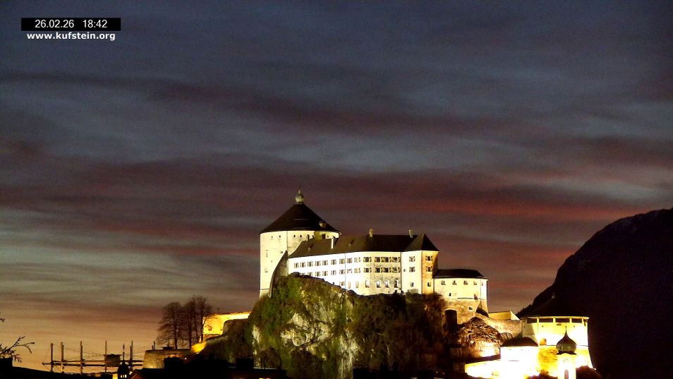Webcam located at: Kufstein: View Fortress