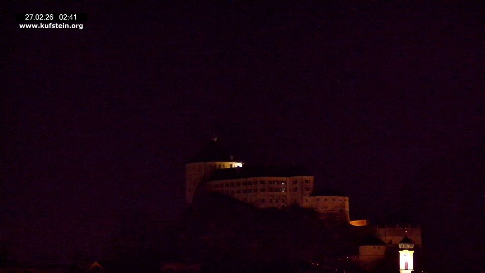 Webcam mit dem Standort: Kufstein: Blick auf die Festung