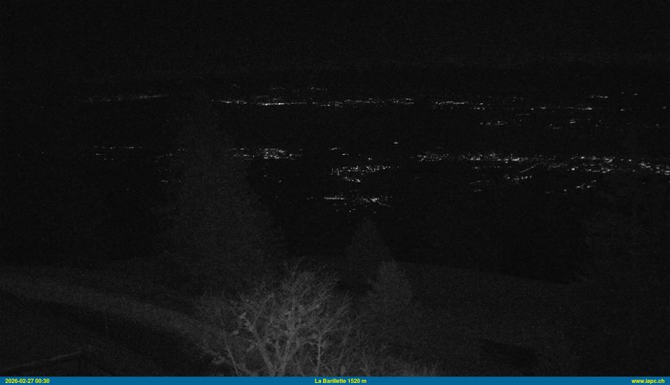 Webcam mit dem Standort: Blick von "La Barillette"