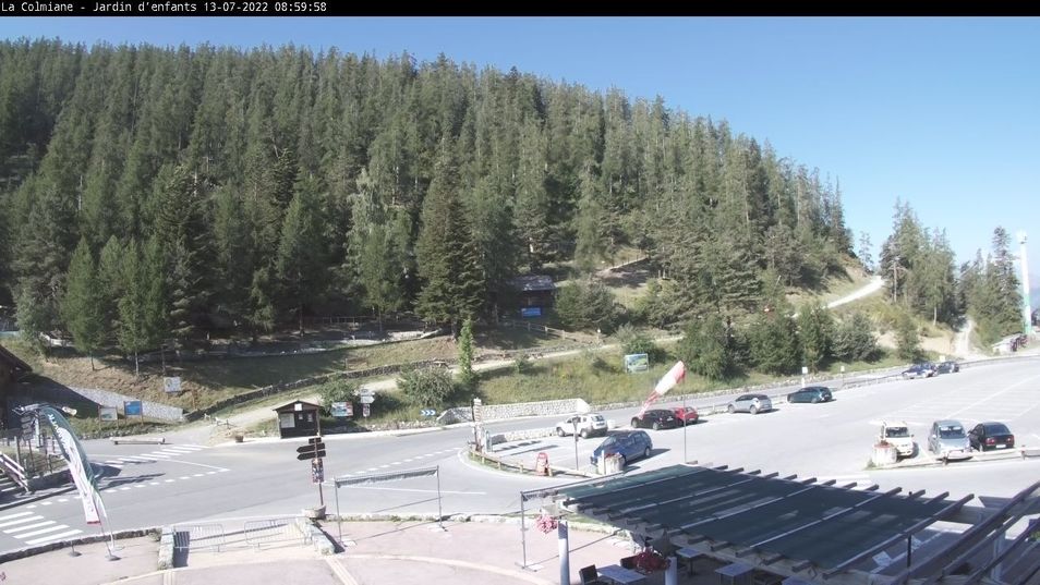 Webcam mit dem Standort: La Colmiane - Ski Kindergarten