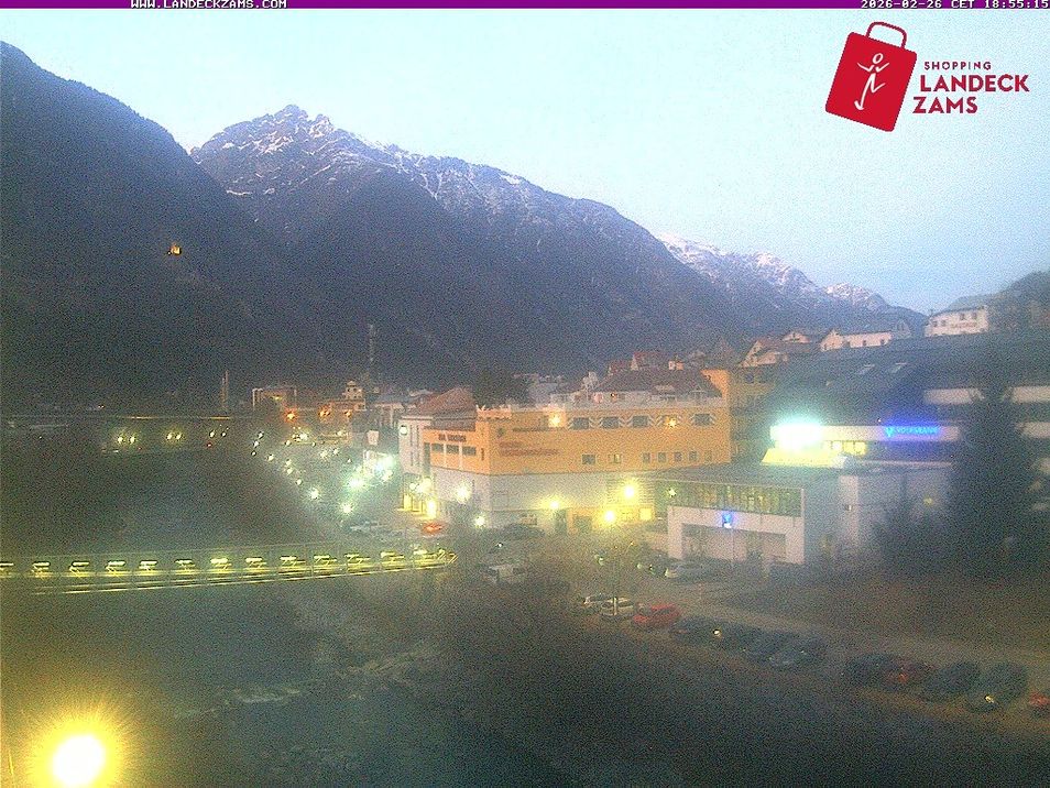 Webcam mit dem Standort: Landeck im Inntal