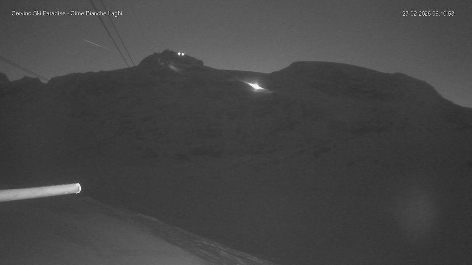 Webcam mit dem Standort: Cervinia: Laghi Cime Bianche