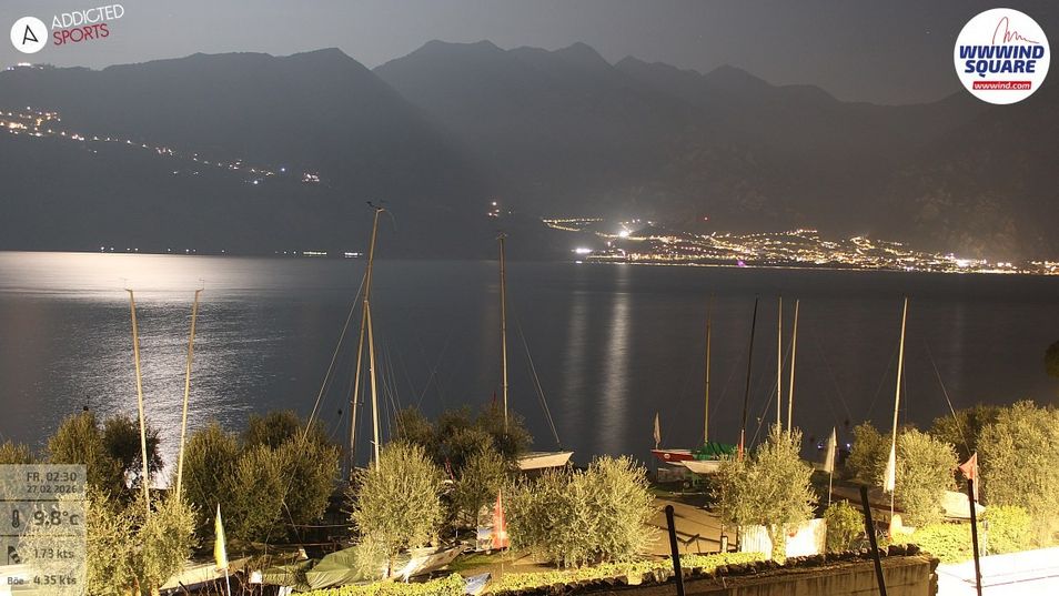 Webcam located at: Lago di Garda - Malcesine
