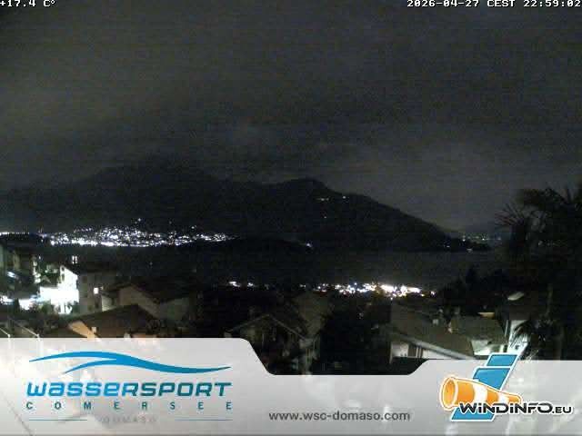 Webcam located at: Lake Como - Domaso