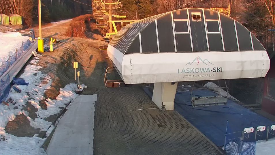 Webcam mit dem Standort: Laskowa - Talstation Sessellift