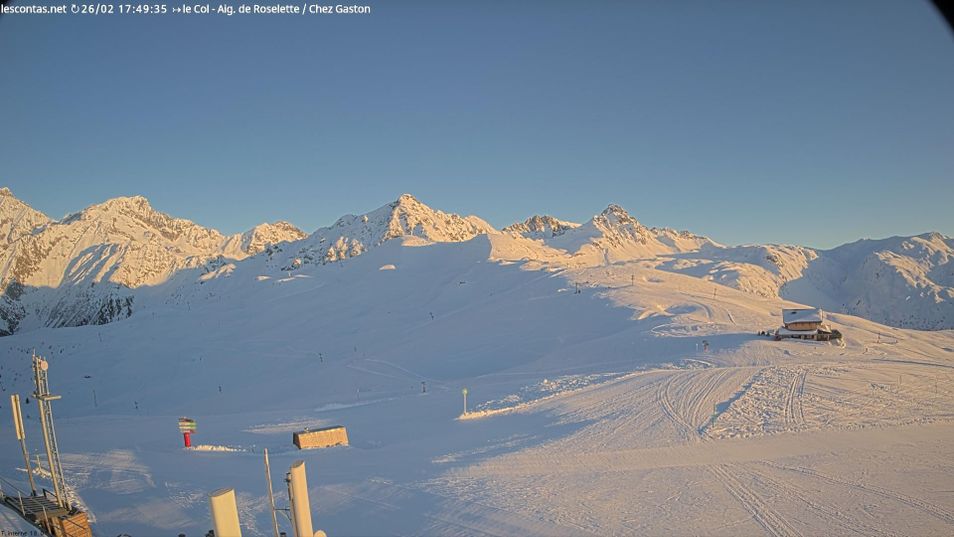 Webcam mit dem Standort: Col du Joly