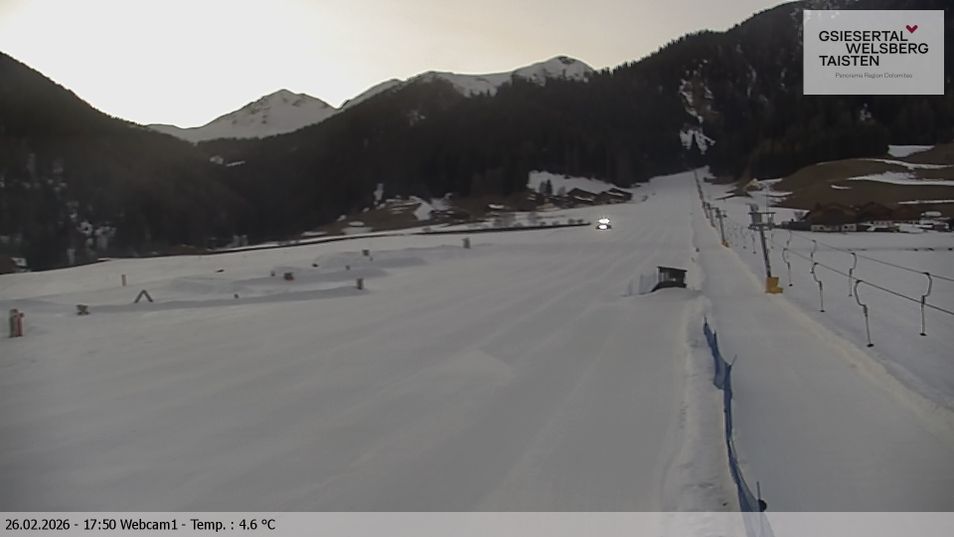 Webcam located at: Lift Gsies – St. Magdalena, Valley Gsies (South Tyrol)