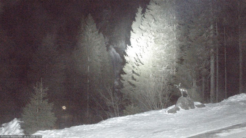 Webcam mit dem Standort: Hanke's Café - Krimmler Wasserfälle