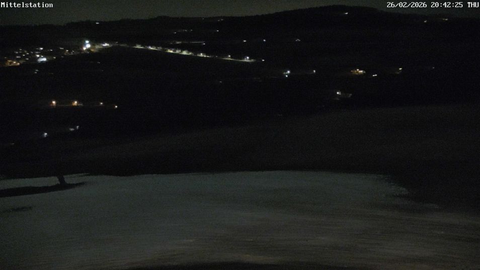 Webcam mit dem Standort: Skilfit Lössnitz: Mittelstation