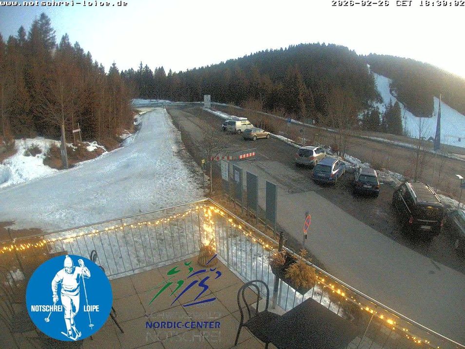 Webcam mit dem Standort: Loipenzentrum Notschrei