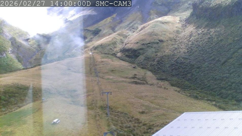 Webcam located at: Manganui - view towards slope and lift