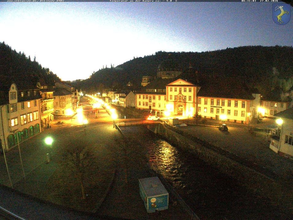 Webcam located at: Main street of St Blasien Menzenschwand