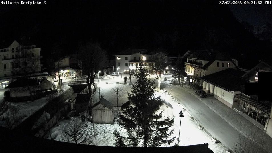 Webcam mit dem Standort: Mallnitz Ortszentrum