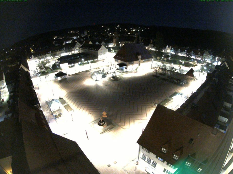 Webcam located at: Market place in Freudenstadt