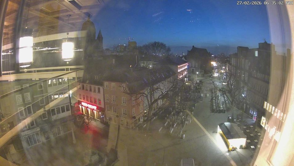 Webcam mit dem Standort: Marktplatz Neuss - Quirinus Münster