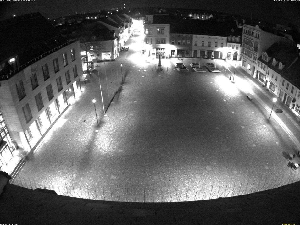 Webcam mit dem Standort: Marktplatz Senftenberg