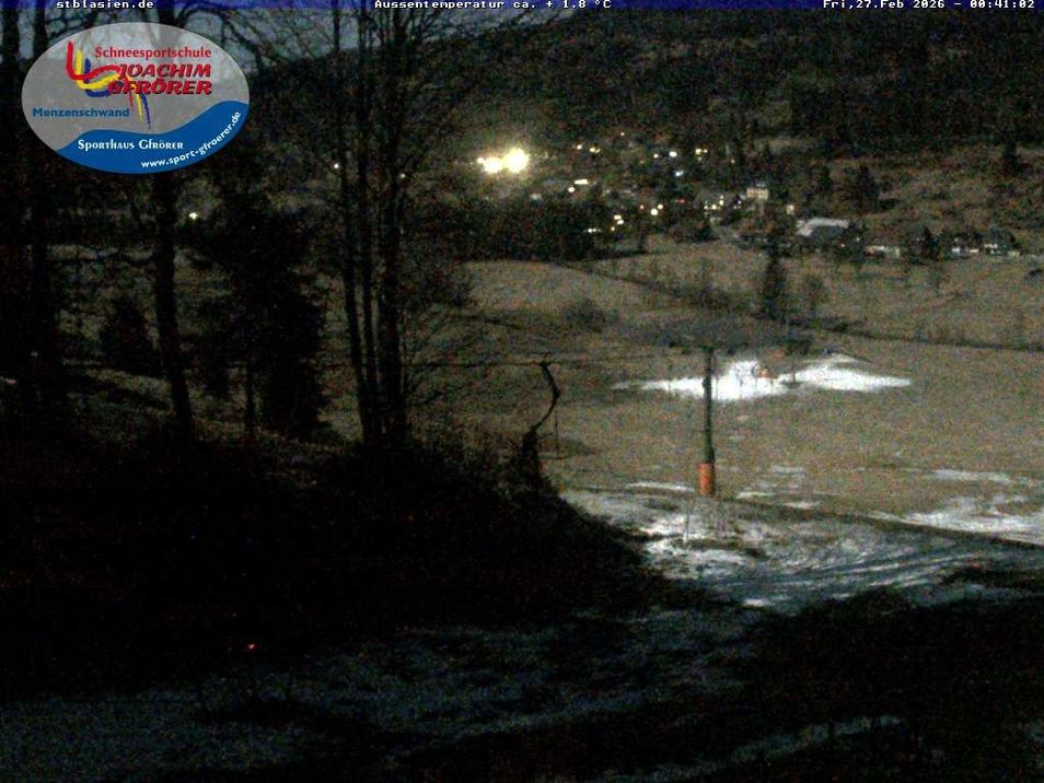 Webcam located at: Menzenschwand: Ski Lift Rehbach