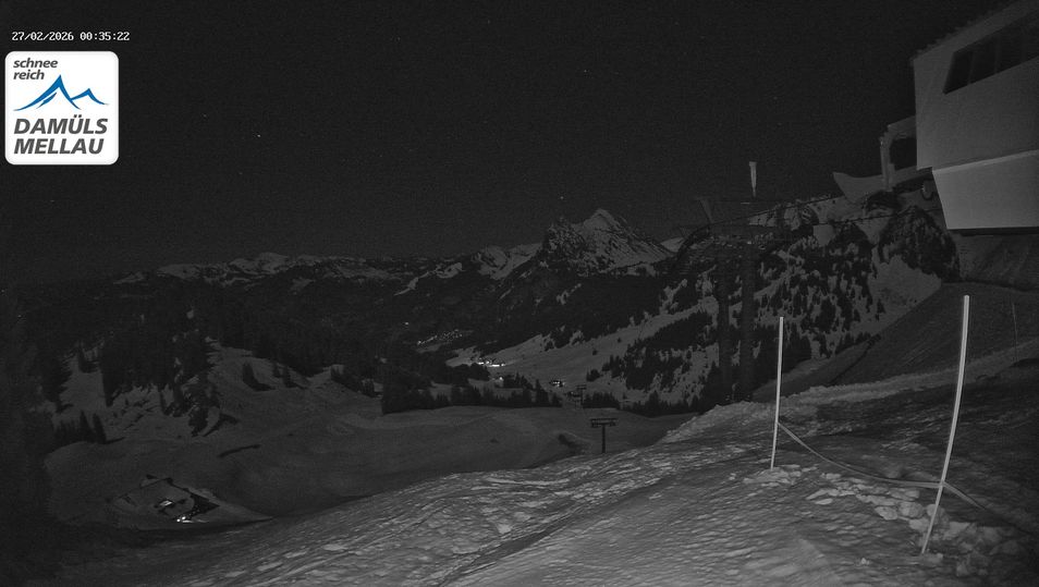 Webcam mit dem Standort: Mellau: Bergstation Wildgunten