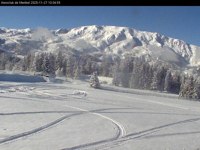 Webcam located at: Méribel - Altiport