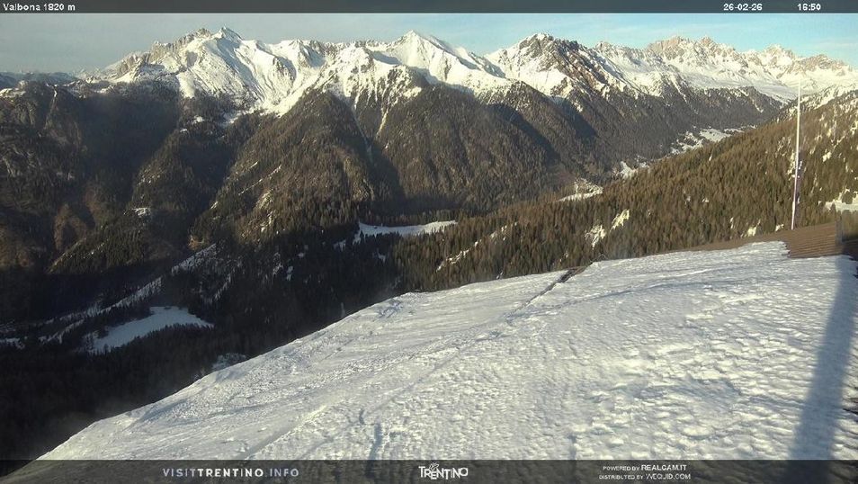 Webcam mit dem Standort: Mittelstation Alpe di Lusia Moena