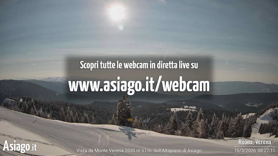 Webcam mit dem Standort: Monte Verena