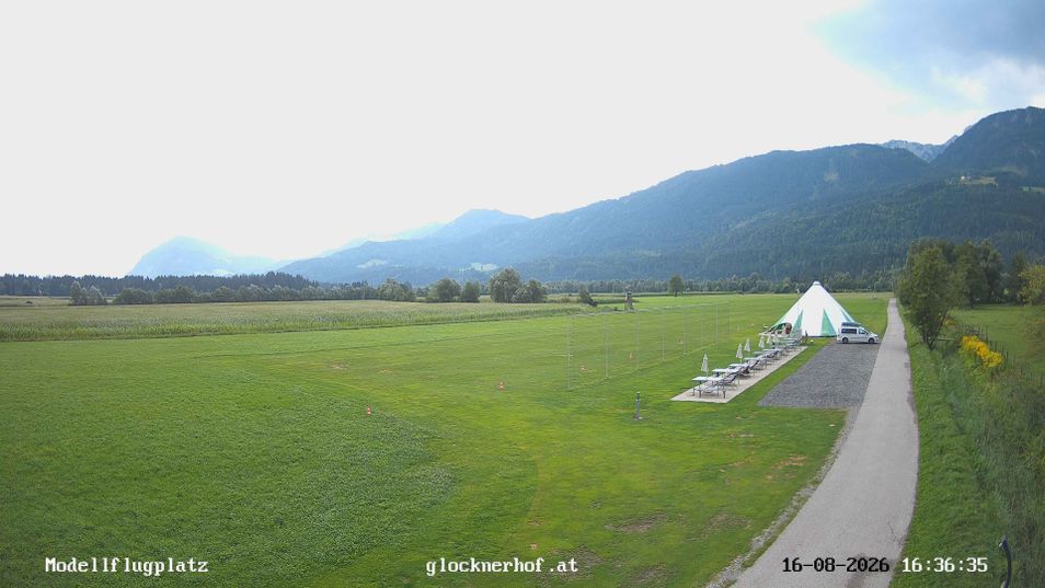 Webcam mit dem Standort: Modellflugplatz Glocknerhof