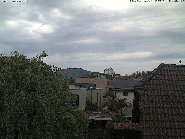Webcam mit dem Standort: Möriken - Blick auf das Schloss Wildegg