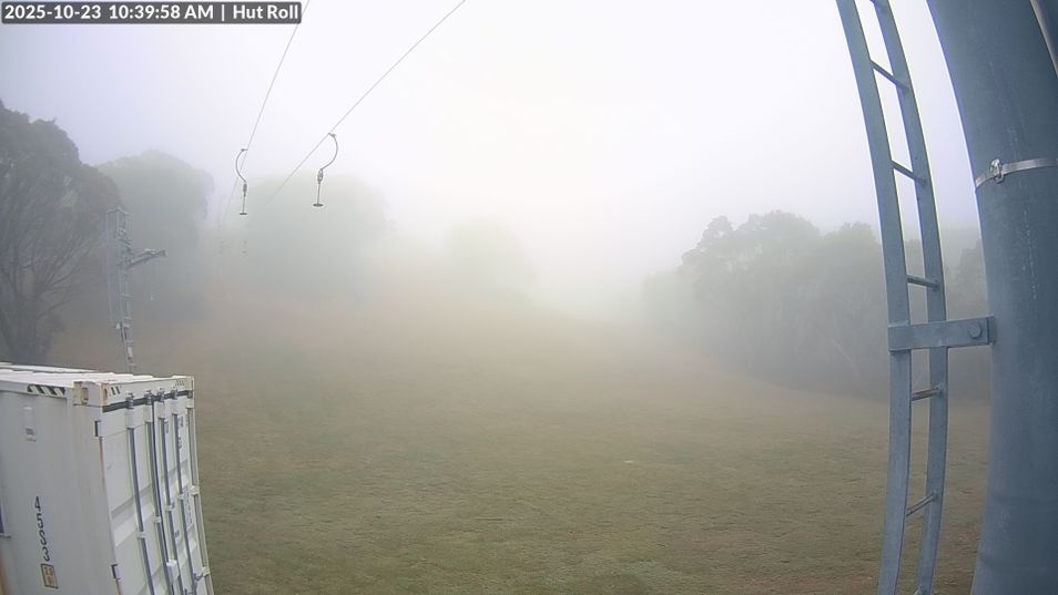 Webcam mit dem Standort: Skigebiet Mount Baw Baw - Abfahrt Hut Roll