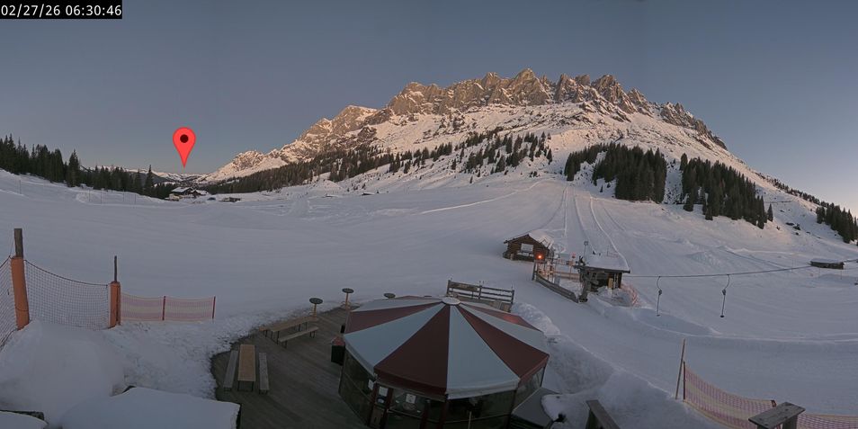 Webcam located at: Mountain hotel Arthurhaus