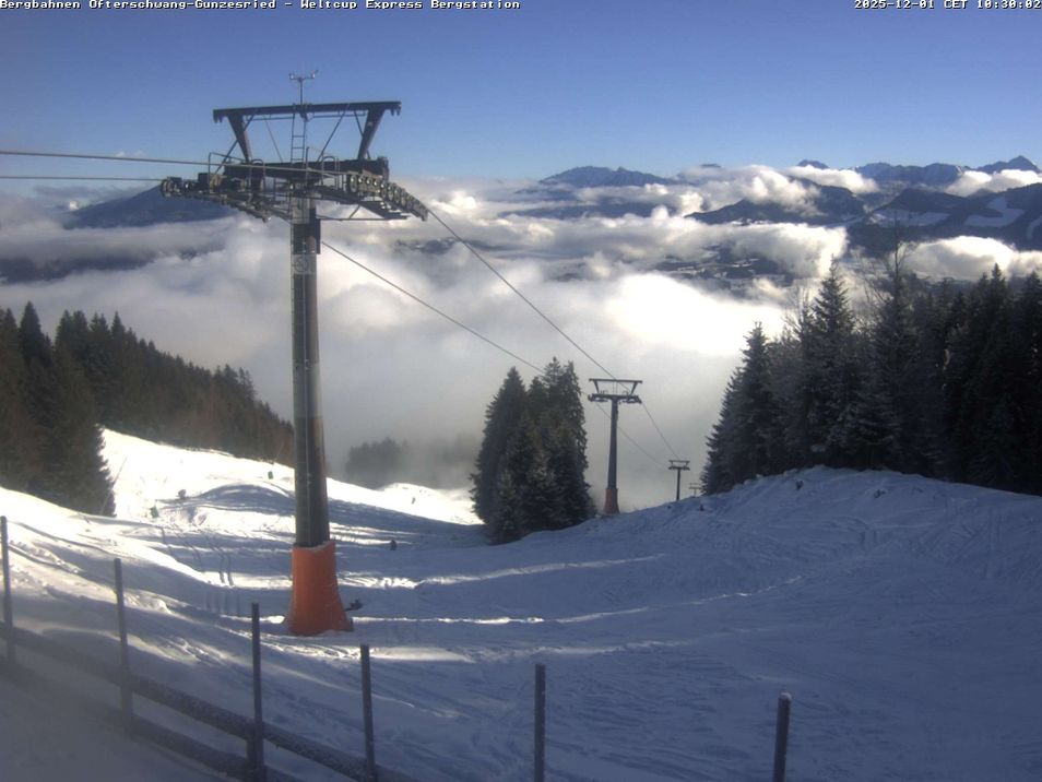 Webcam located at: mountain station Weltcup Express