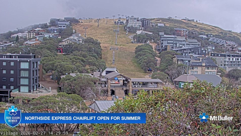 Webcam mit dem Standort: Mt Buller: Village