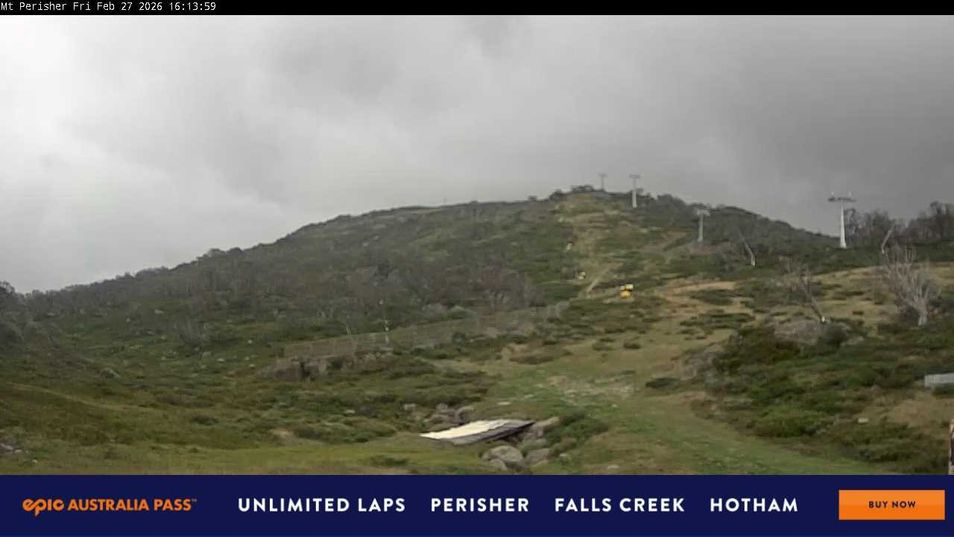 Webcam mit dem Standort: Perisher: Blick zum Mt Perisher