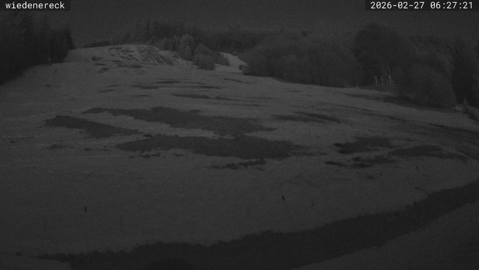 Webcam mit dem Standort: Münstertal-Wieden: Skilift Wiedenereck
