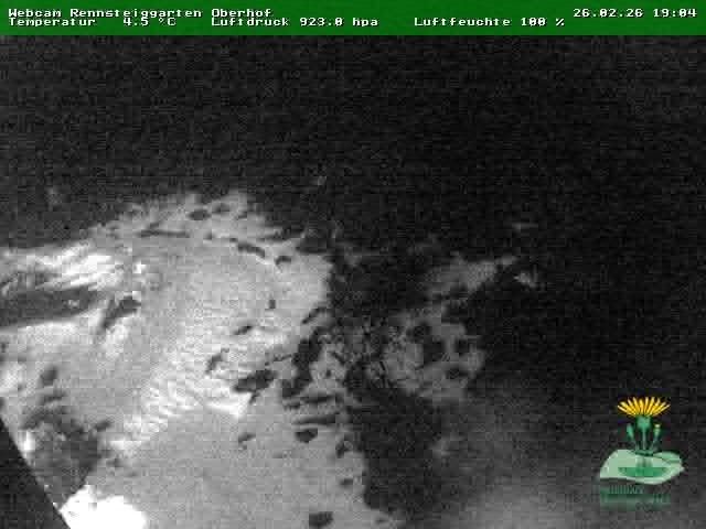 Webcam located at: Oberhof - View Botanic Garden