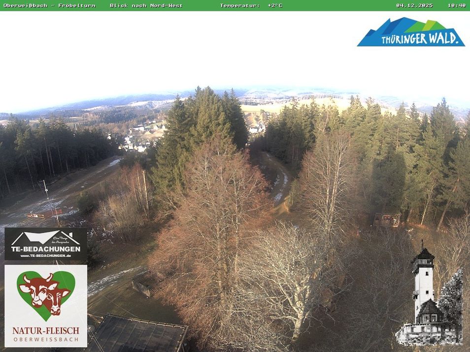 Webcam located at: Oberweissbach - View Froebelturm