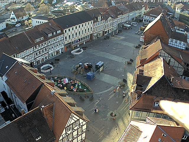 Webcam mit dem Standort: Osterode Kornmarkt