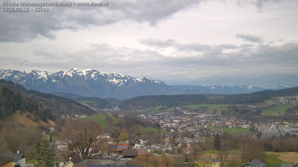 Webcam mit dem Standort: Panorama von Gampelün bei Frastanz