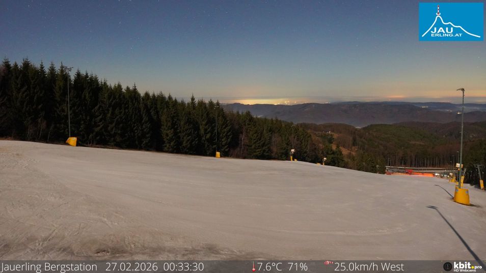 Webcam mit dem Standort: Panorama Bergstation Jauerling