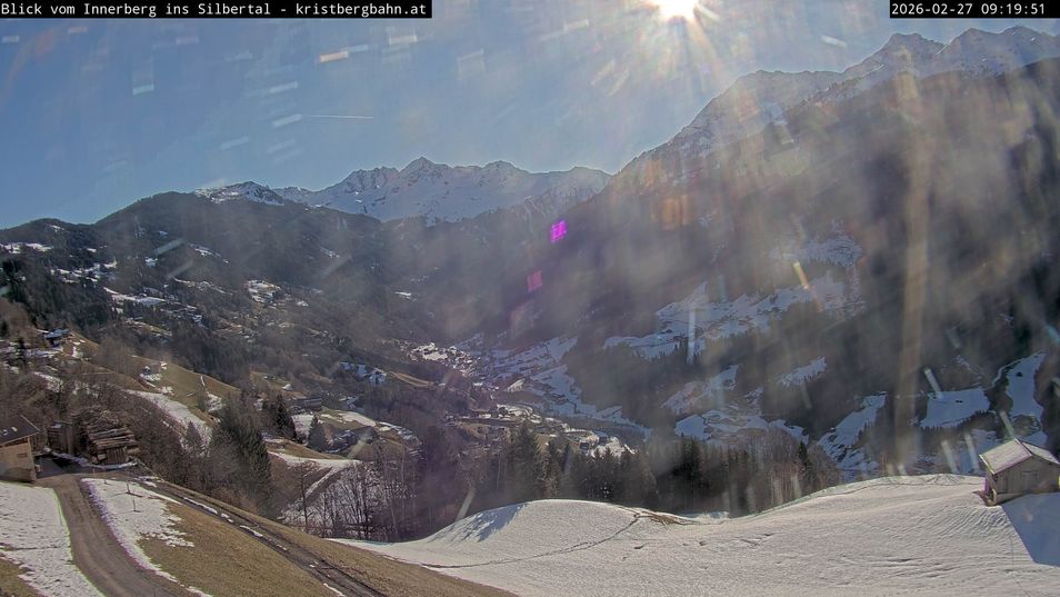 Webcam located at: View of Silbertal from Innerberg