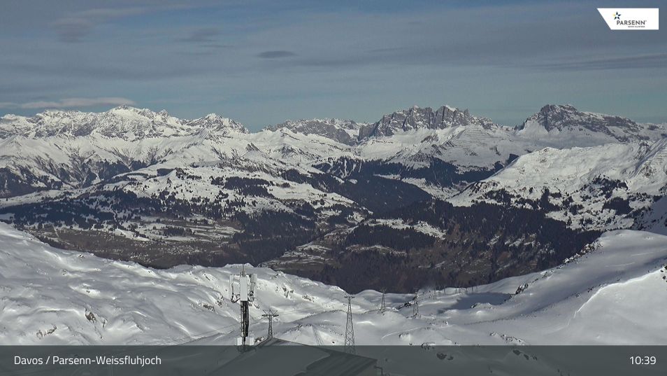 Webcam located at: Parsenn: Weissfluhjoch