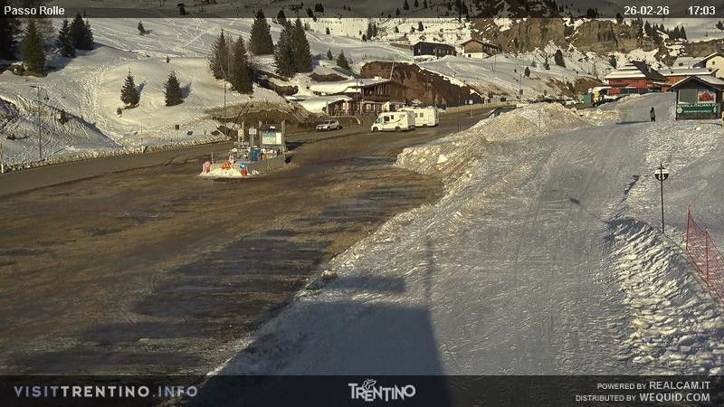 Webcam mit dem Standort: Passo Rolle, Trentino
