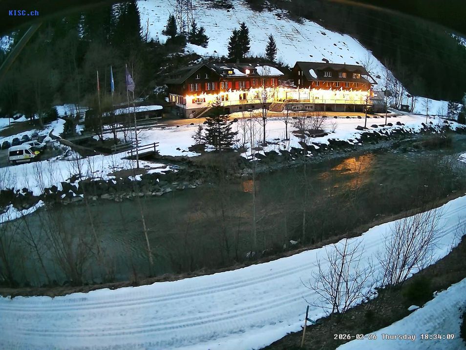 Webcam mit dem Standort: Pfadfinderzentrum Kandersteg