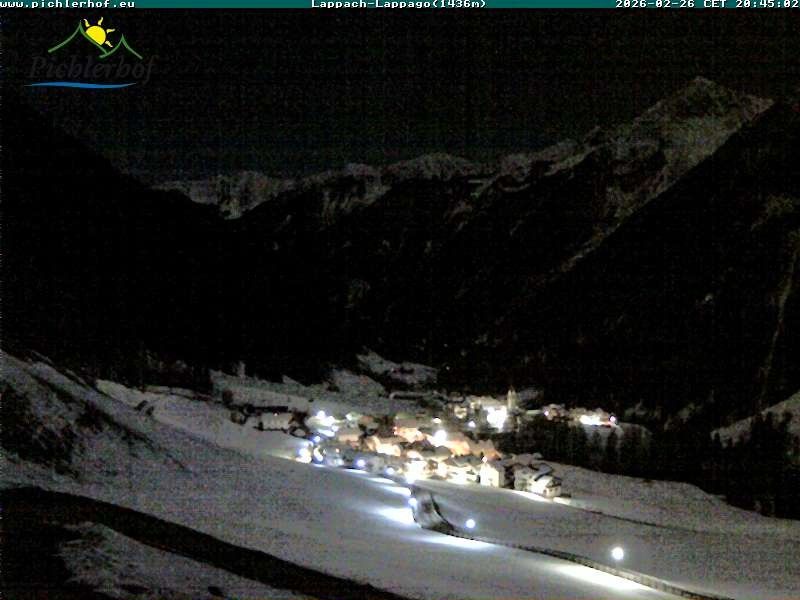 Webcam mit dem Standort: Pichlerhof, Oberlappach
