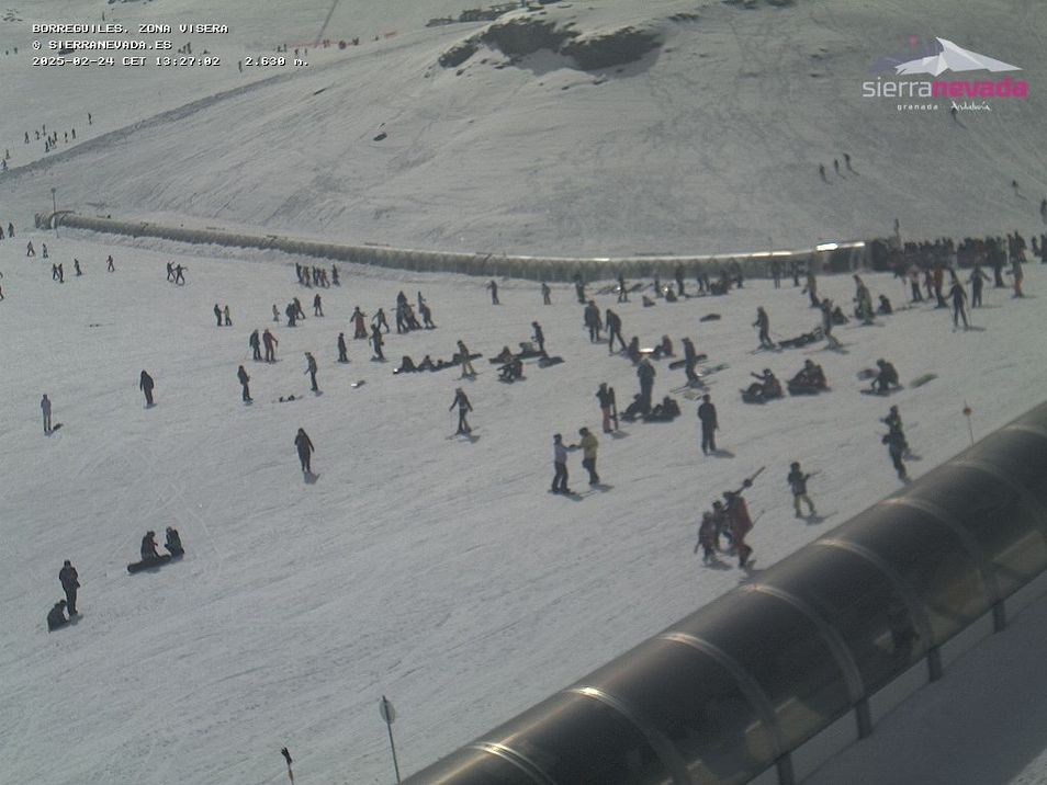 Webcam mit dem Standort: Sierra Nevada: Pista El Bosque
