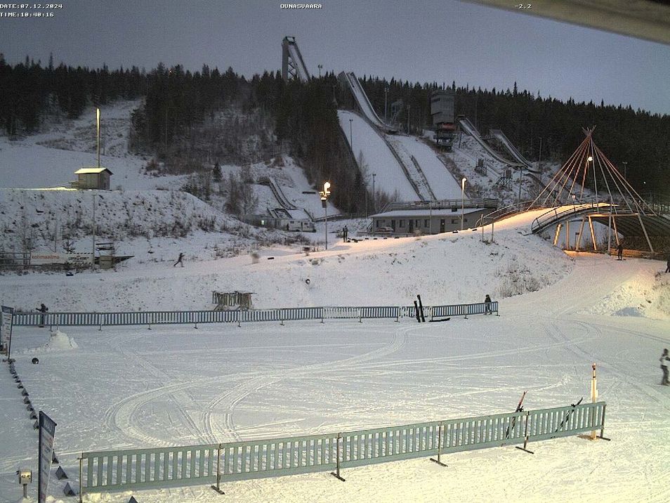 Webcam mit dem Standort: Piste und Skisprungschanzen