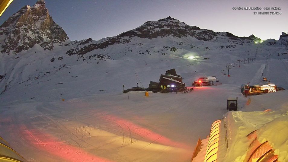 Webcam mit dem Standort: Cervinia: Plan Maison