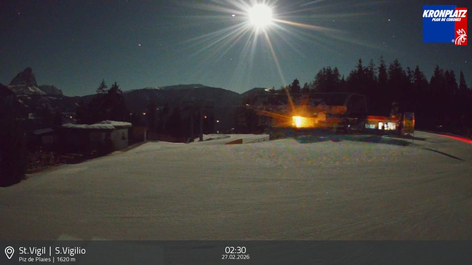 Webcam mit dem Standort: Kronplatz: Bergstation Piz de Plaies