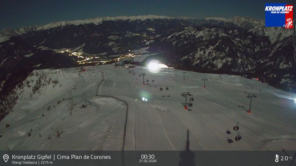 Webcam located at: Plan De Corones, Olang